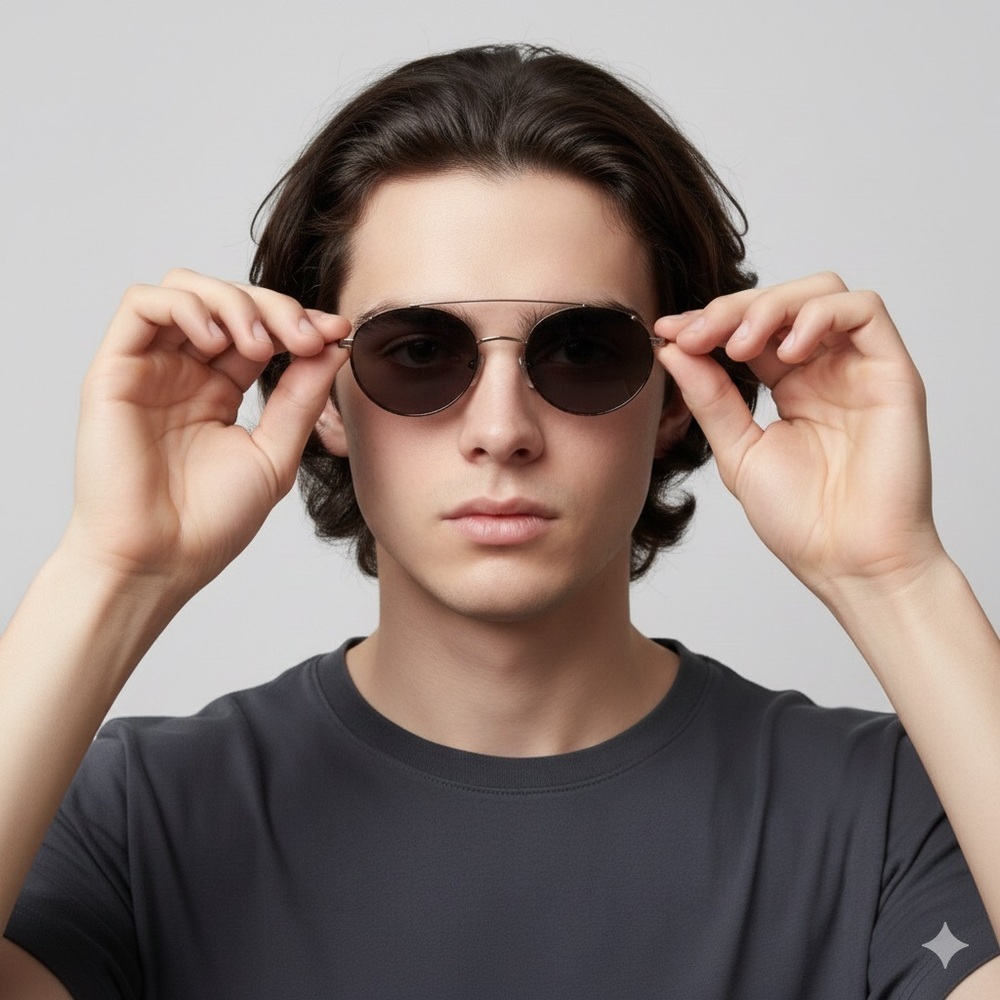 Vintage Tortoise Small Oval Glasses Frames w/ Sun Clips - made in Italy! 🇮🇹